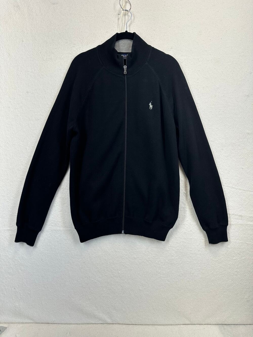 Polo Ralph Lauren Men's Cotton Sweater SZ S Minimalist Preppy Dark Academia
